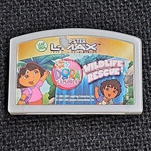 LeapFrog Leapster Dora Explorer Wildlife Rescue Game Cartridge Only L-Max Kids‎